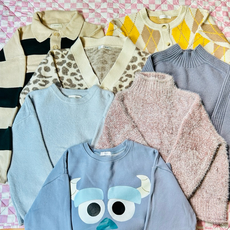 sweater wanita import korea outfit outer hijab premiun