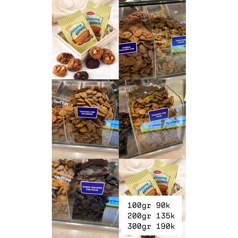 

FAMOUS AMOS DIKIRIM SEBELUM IMLEK