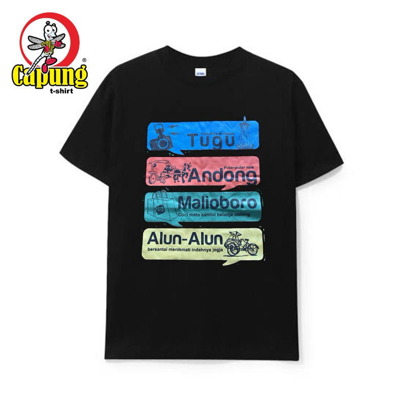 Kaos Jogja Capung Tshirt Terlaris