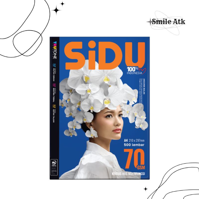 Kertas A4 Sidu 70gsm