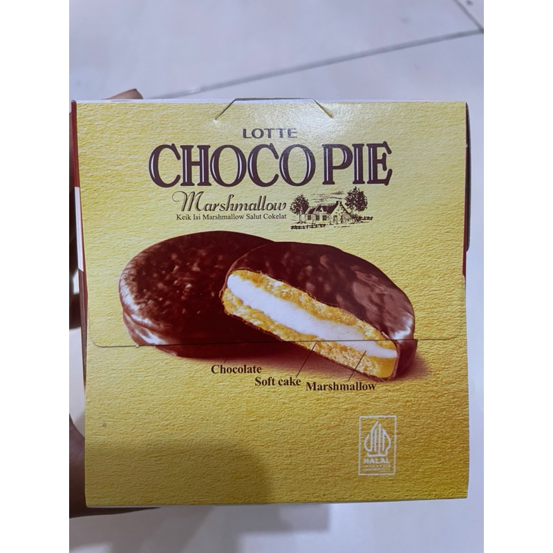 

Lotte Choco Pie Marshmallow Cake Chocolate Soft