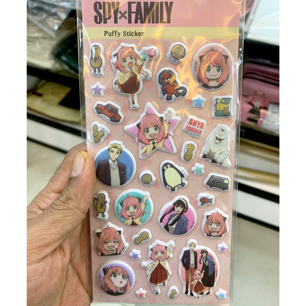 

Puffy sticker manga Spy x Family