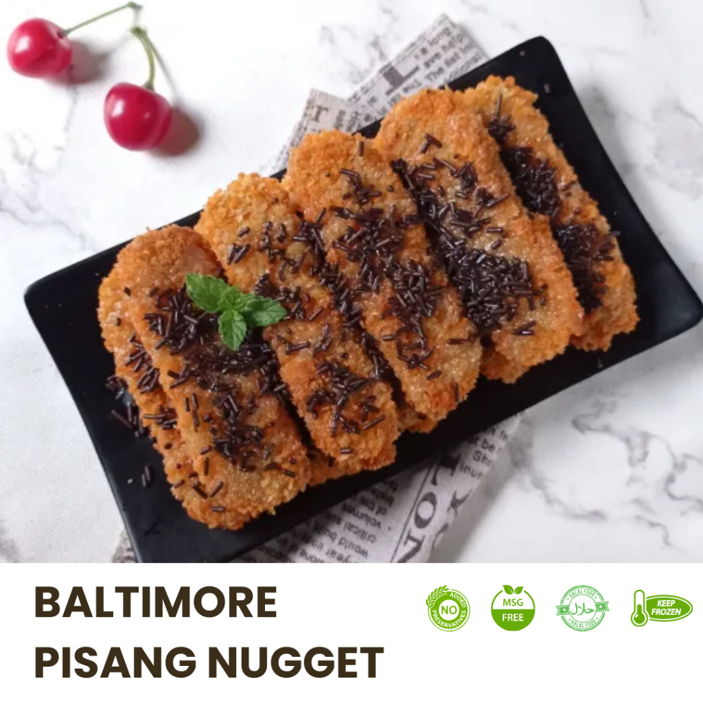 

Pisang nugget manis lezat supplier hotel, kafe, resto