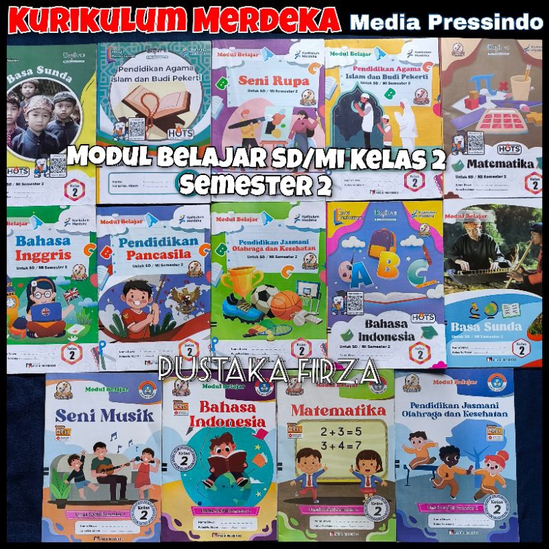 LKS Kurikulum Merdeka Kelas 2 SD/Mi Semester 2  Media Pressindo