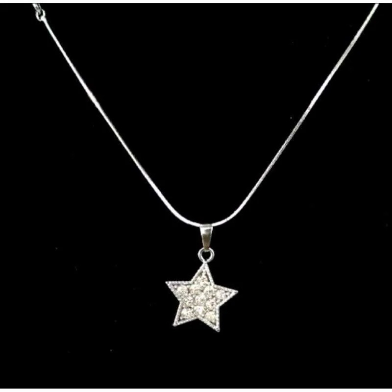 kalung bentuk bintang anti karat