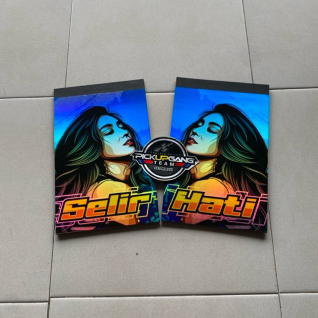 JUAL KARPET LUMPUR HOLOGRAM BELAKANG VARIASI PICK-UP PENAHAN LUMPUR KEPET EBEK KARET LUMPUR DAN STIC