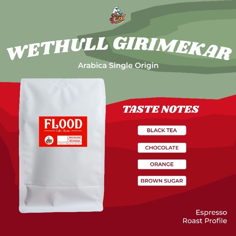 

Wethull Girimekar Espresso 1kg Full Arabica Single Origin Coffee Roasted Beans (Biji Kopi Arabika Asli Indonesia)