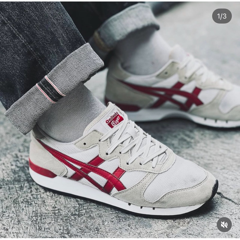 ONITSUKA TIGER ALVARADO WHITE MAROON