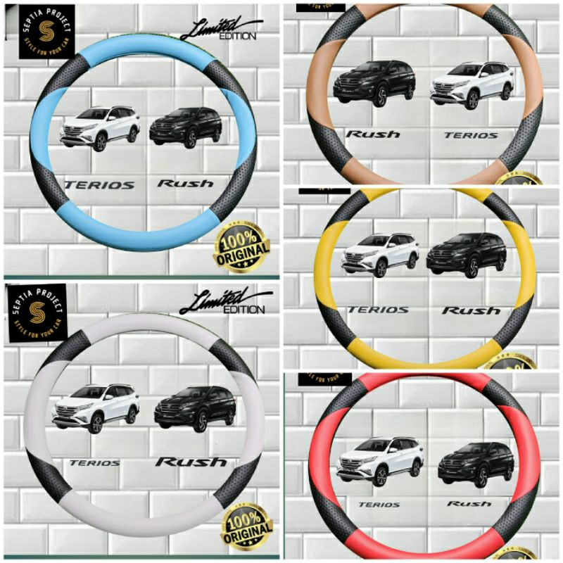 Sarung Stir Mobil Rush / Terios, Cover Stir Mobil Rush / terios, Sarung Stir Minibus