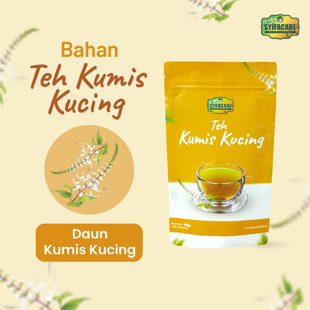 

Teh celup kumis kucing syifacare herbal pelancar saluran kemih