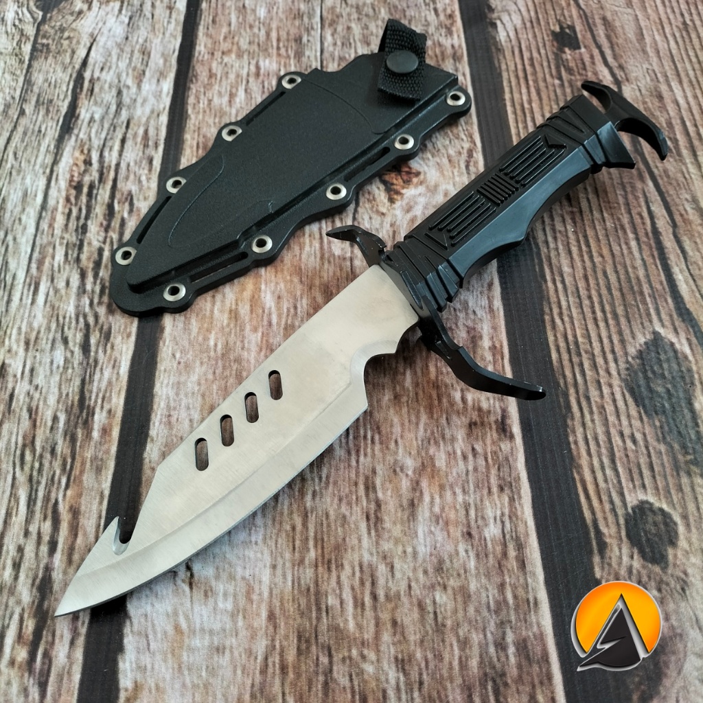 Pisau Camping Traveling Outdoor budk plus push dagger