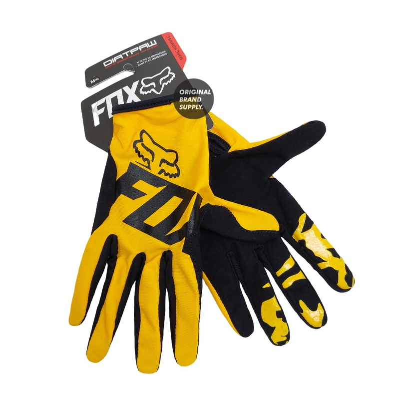 Sarung Tangan Motor Motocross dengan Pelindung Knuckle dan Telapak Tangan Empuk