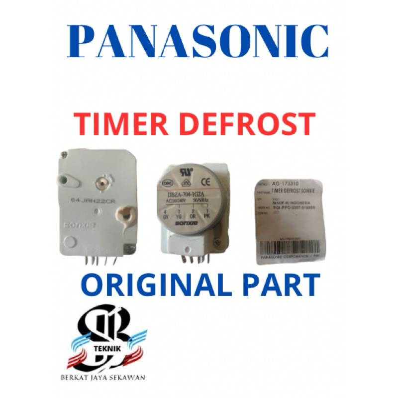 TIMER DEFROST KULKAS 2 PINTU PANASONIC ORIGANAL PART