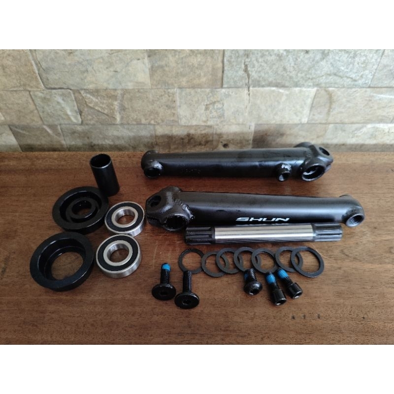 CRANK SET BMX SHUN BEARING ORIGINAL