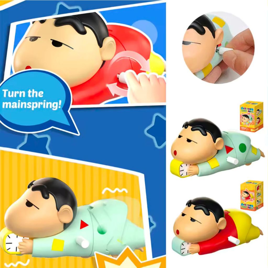 Mainan Crayon Shinchan Gerak Lucu Goyang Pantat Mainan Shinchan Dynamic Life Goyang Pantat Lucu