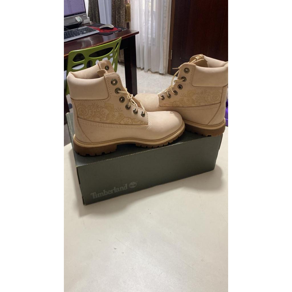 SEPATU BOOTS KULIT MUSIM DINGIN SALJU - TIMBERLAND