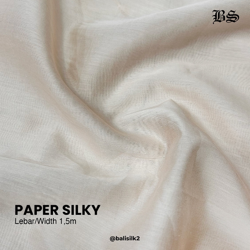 Kain Sifon Silky Paper Voile Kain Premium