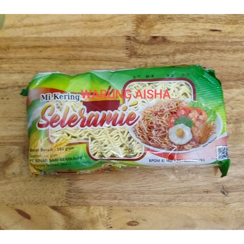

Mi Kering Telur Seleramie 160 gr