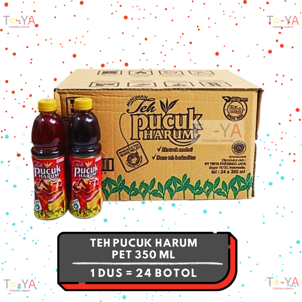 

TEH PUCUK HARUM Kemasan Pet Botol 350 ml - 1 Dus / 24 Pcs