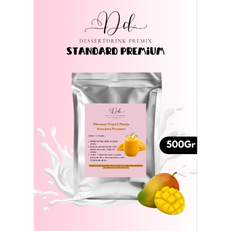 

Bubuk Minuman Yogurt MANGGA 500Gram Standard Premium Dessertdrink Premix MURAH / Bubuk Yogurt 500 Gram / Yogurt Powder / Bubuk Yogurt Plain / Yogurt / Es Yogurt/ Yogurt Powder Drink / Minuman Yogurt / Yoghurt / Bubuk Minuman Yoghurt / Yoghurt Powder