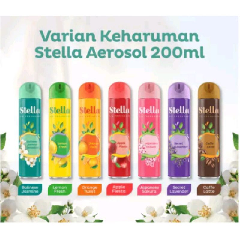 STELLA AEROSOL PENGHARUM RUANGAN 200ML