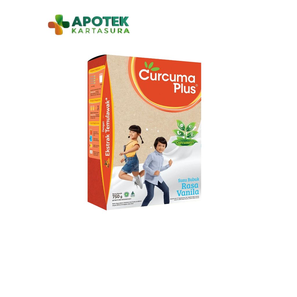 

CURCUMA SUSU BUBUK RASA VANILLA 750G