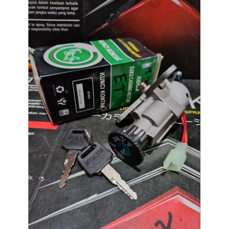 KUNCI KONTAK VEGA R NEW MERK KIEHAN KUNCI KONTAK MOTOR VEGA R NEW