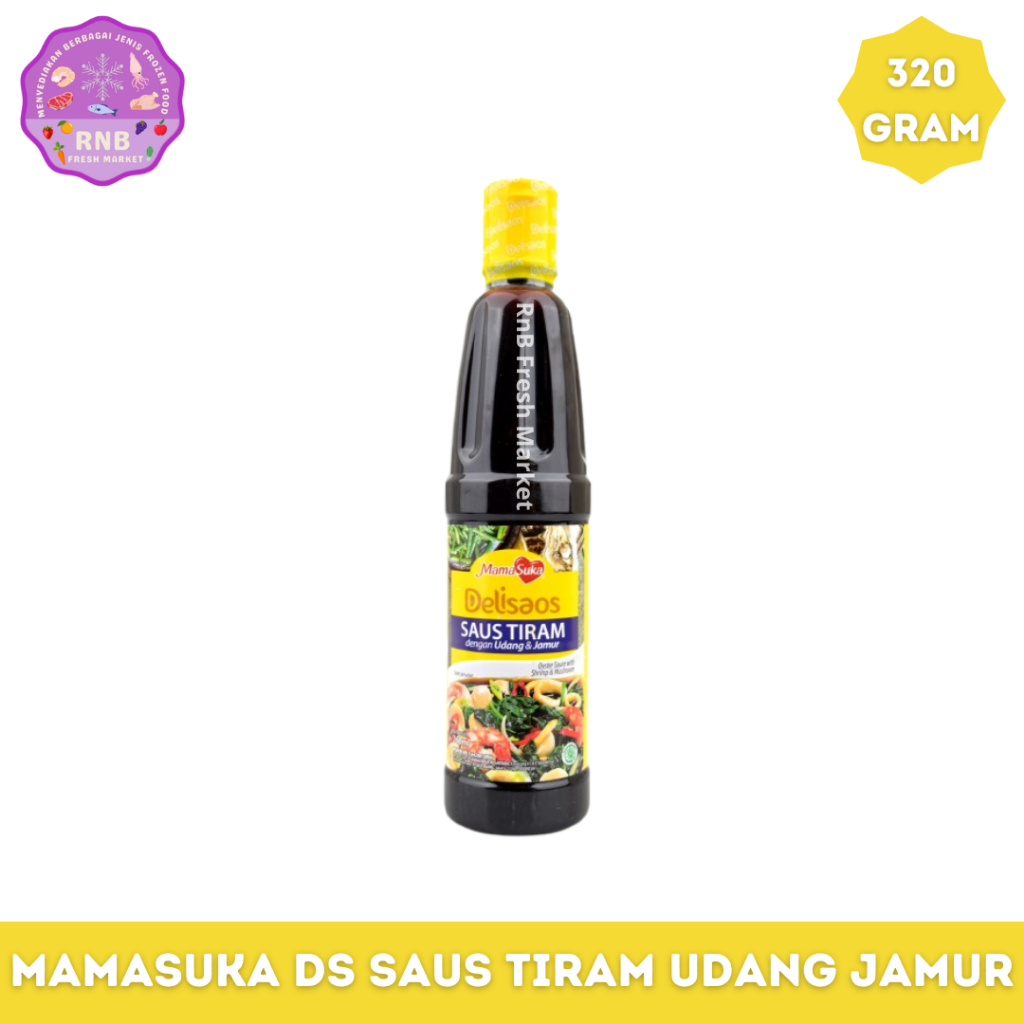 

Mamasuka DS Saus Tiram Udang Dan Jamur Netto 320 Gram