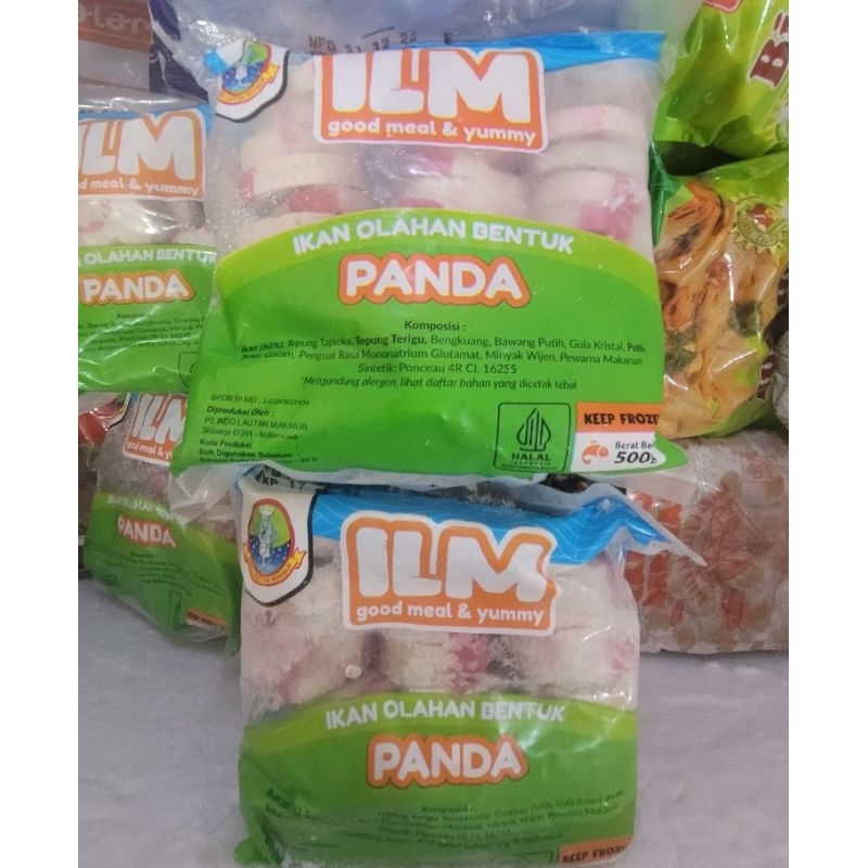 

ILM Olahan Ikan Bentuk Panda Kemasan 500gr