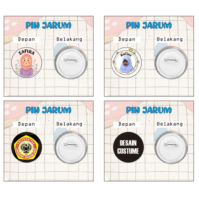 pin bros costume 4,5 Cm