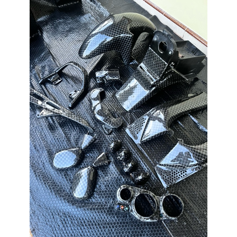 body set ninja rr old full carbon kevlar