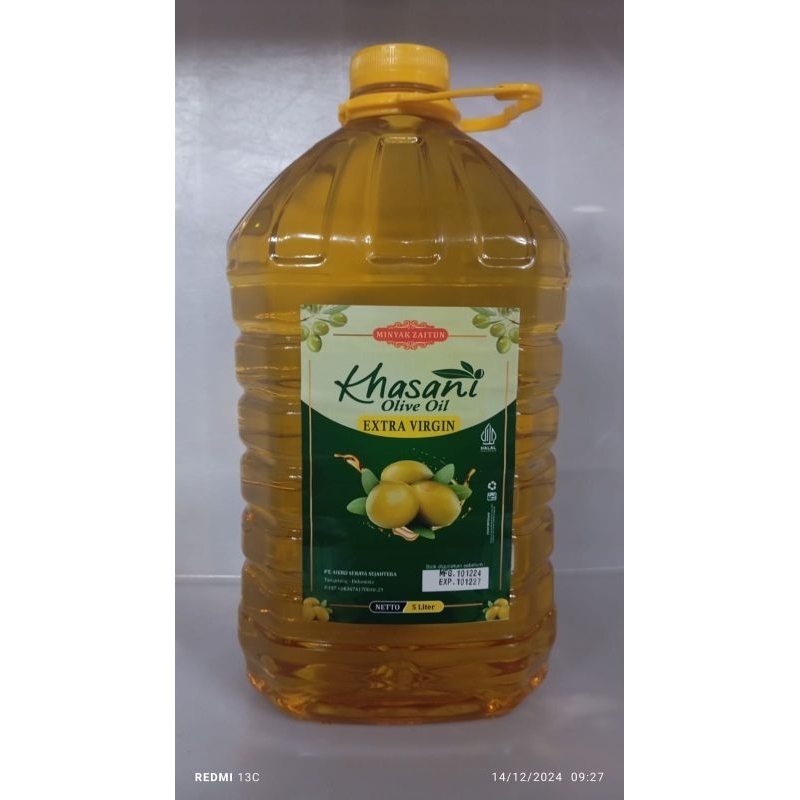 D3W! Minyak Zaitun / Minyak Zaitun Extra Virgin 5 Liter / Minyak Zaitun Pomace 5 Liter