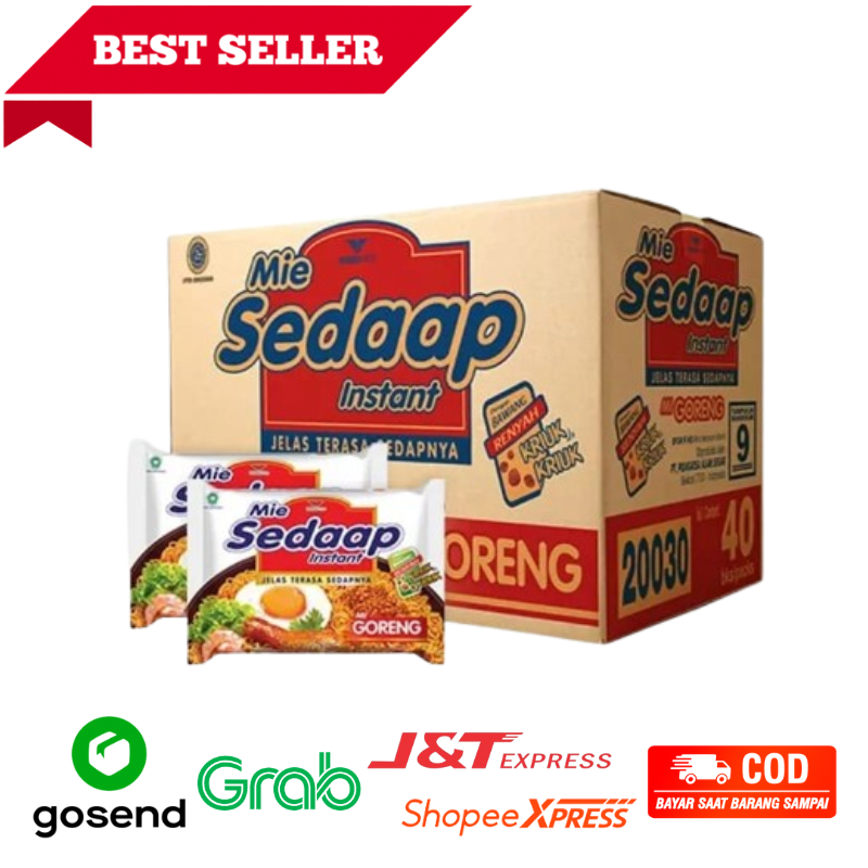 

Mie Instan Sedaap Goreng All Varian ukuran Fresh Freshmart Go