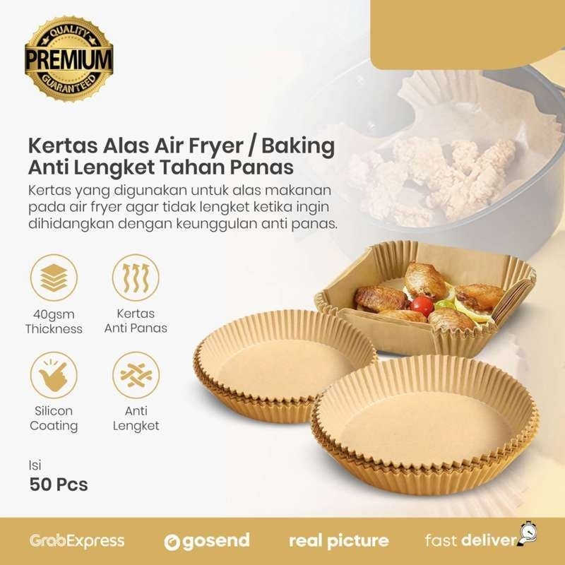 AIR FRYER PAPER TRAY/KERTAS AIR FRYER/ALAS KERTAS AIR FRYER