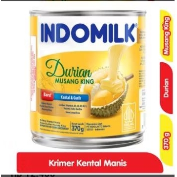 

Indomilk krimer kental manis kaleng 370 gram