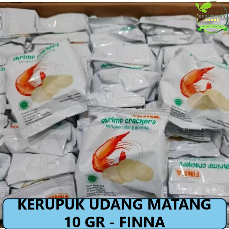 

KERUPUK UDANG MATANG 10 GR - FINNA