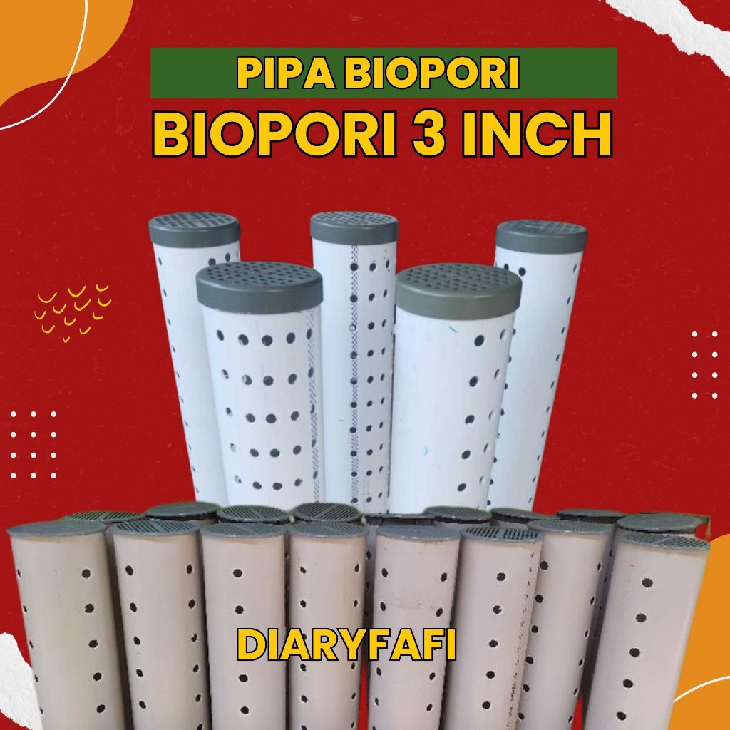 PIPA BIOPORI / BIOPORI 3 INCH / RESAPAN AIR BIOPORI 3''