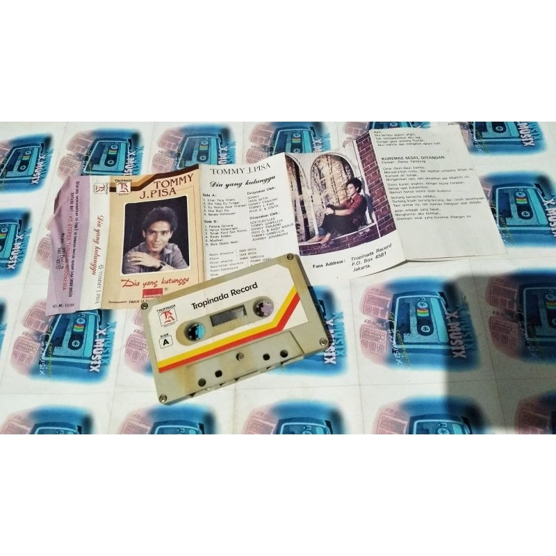 kaset pita tommy j pisa / dia yang kutunggu