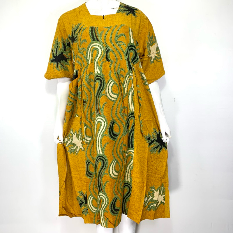 Sikobajutidur - 5. Daster Lidya Busui Resleting By Batik Marina Exclusive | Daster Batik Pekalongan 