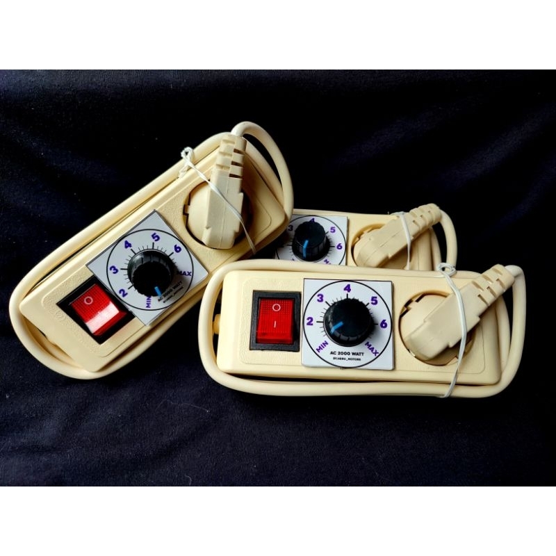dimmer 2000w pengatur kecepatan dinamo mesin bor gerinda speed control dimmer 2000w