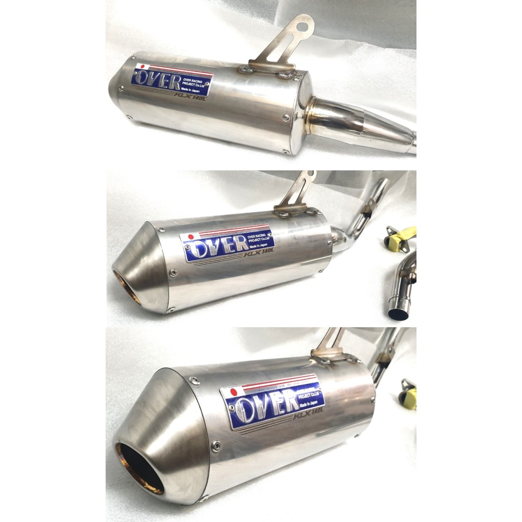 Knalpot Over Racing Japan KLX 140 ORIGINAL OVER RACING Jepang