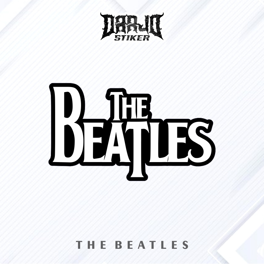 

Stiker Asthetic Band " THE BEATLES " Glossy Anti Air Tinggal Tempel | Stiker Helm, Hp, Laptop