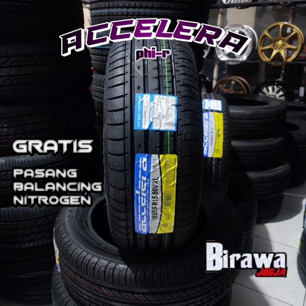 Ban Accelera Phi-r 185 55 R15 Murah Ban Mobil Ring 15 Tubeless Terlaris Daerah Jogja