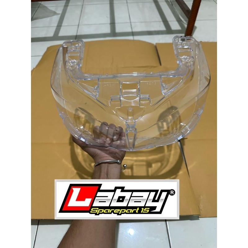 mika kaca lampu depan Aerox New conected 155 original 2020-2024