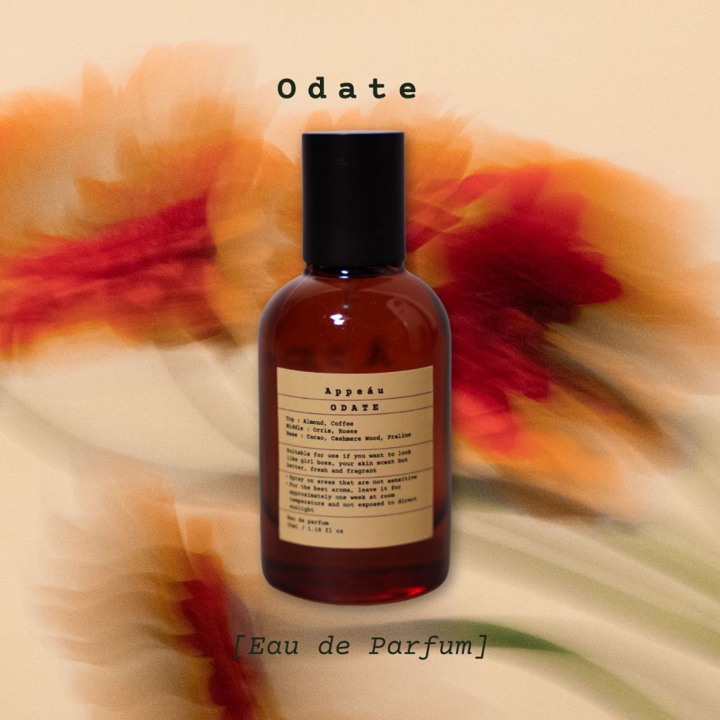 APPEAU - ODATE EDP 35ml - Parfum Manis Floral Gourmand Warm