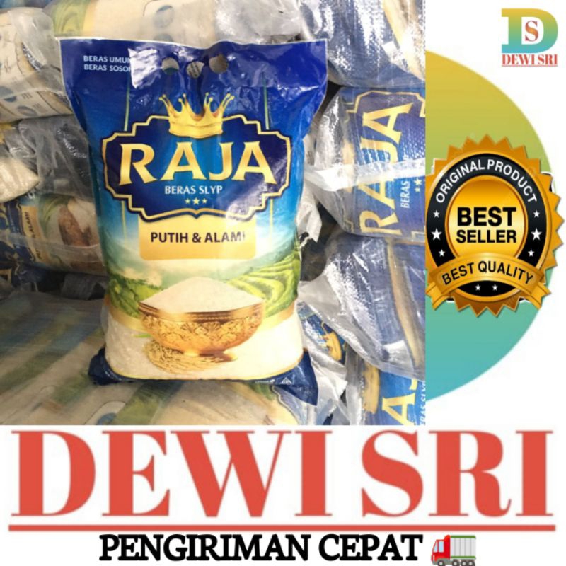 

Beras RAJA Biru Kemasan Baru 5Kg