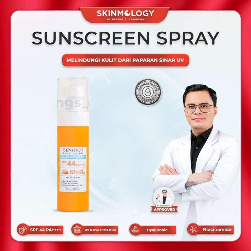 sunscreen spray benings clinic