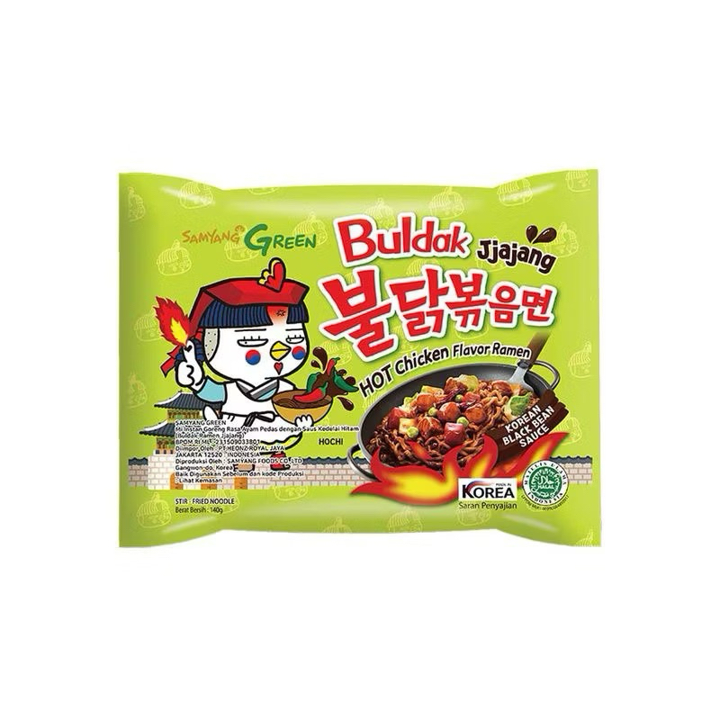 

Samyang Green Buldak Jajjang Hotsy Chicken Flavor Ramen