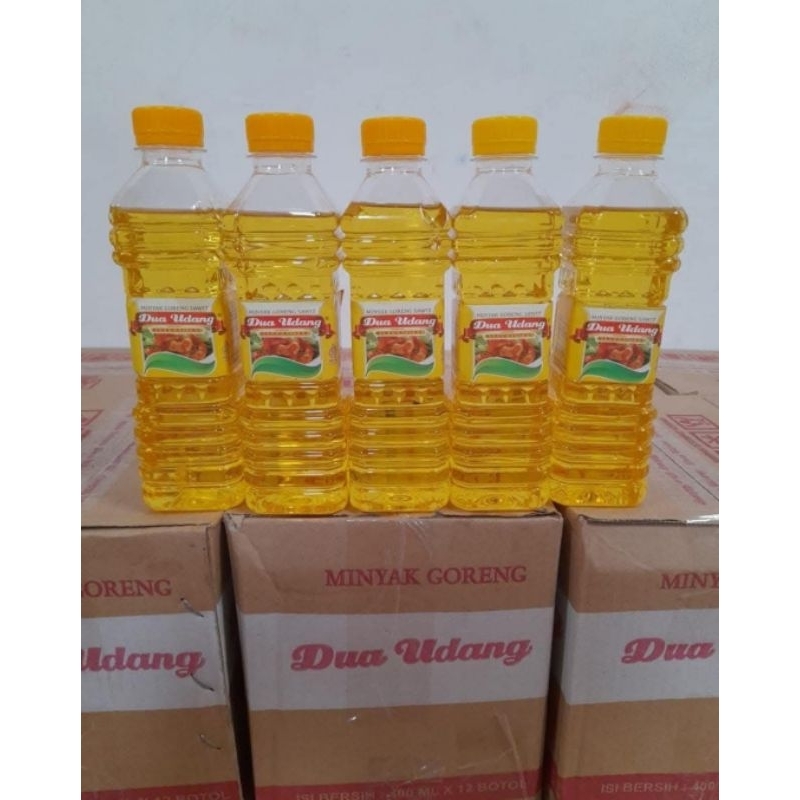 

Minyak Goreng Dua Udang 400ml isi 12pcs