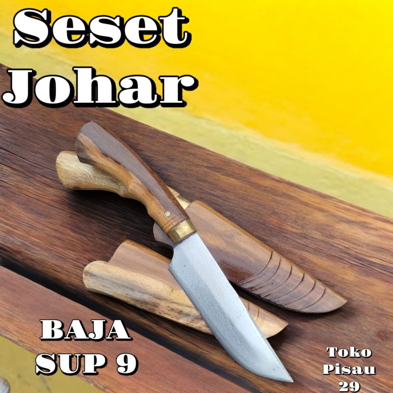 SESET JOHAR 29 PISAU SESET/PISAU DAPUR/PISAU SERBAGUNA